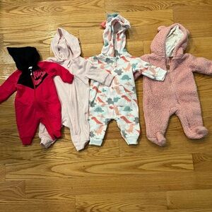 Baby girl winter clothes bundle